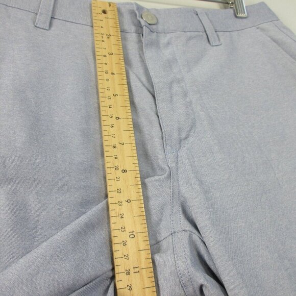 Bonobos Golf Pants Men 31x32 Blue Straight Flat Front Performance Stretch 378 - Picture 10 of 12